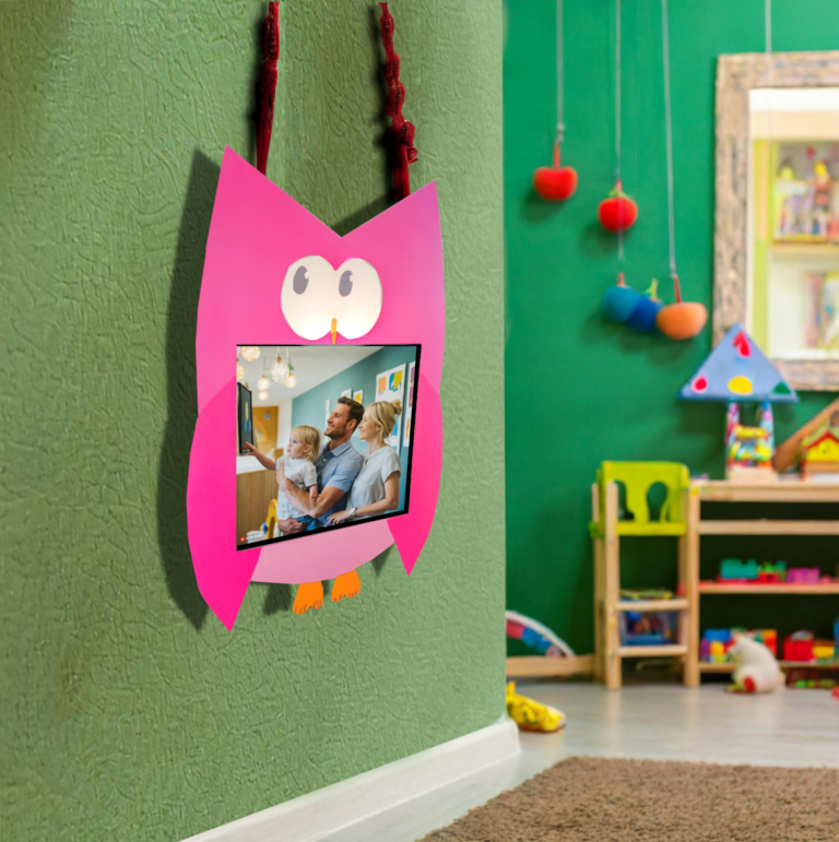 KitaTV Bilderrahmen - Motiv Nachteule